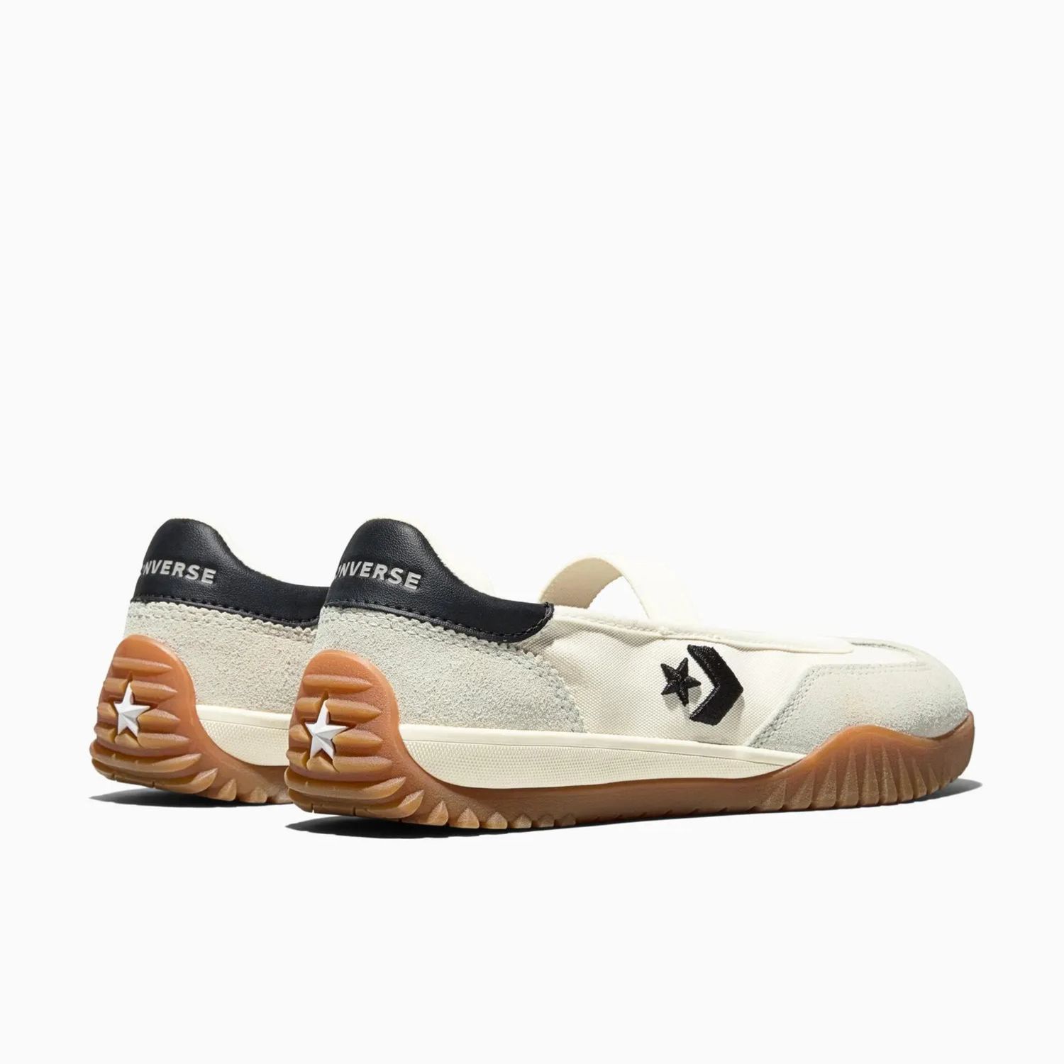 CONVERSE UNISEX RUN STAR TRAINER BALLET FLAT - EGRET/BLACK/GUM