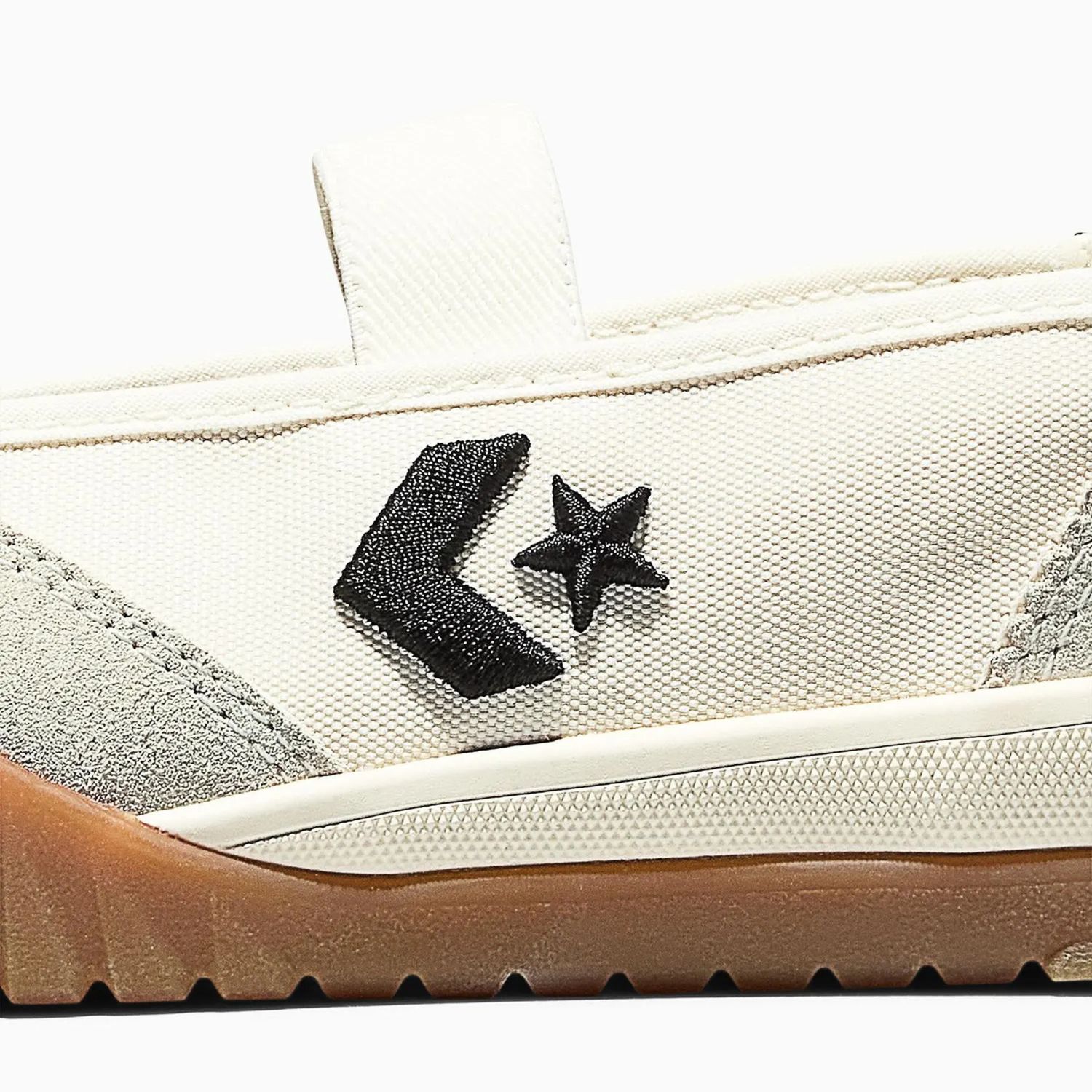 CONVERSE UNISEX RUN STAR TRAINER BALLET FLAT - EGRET/BLACK/GUM