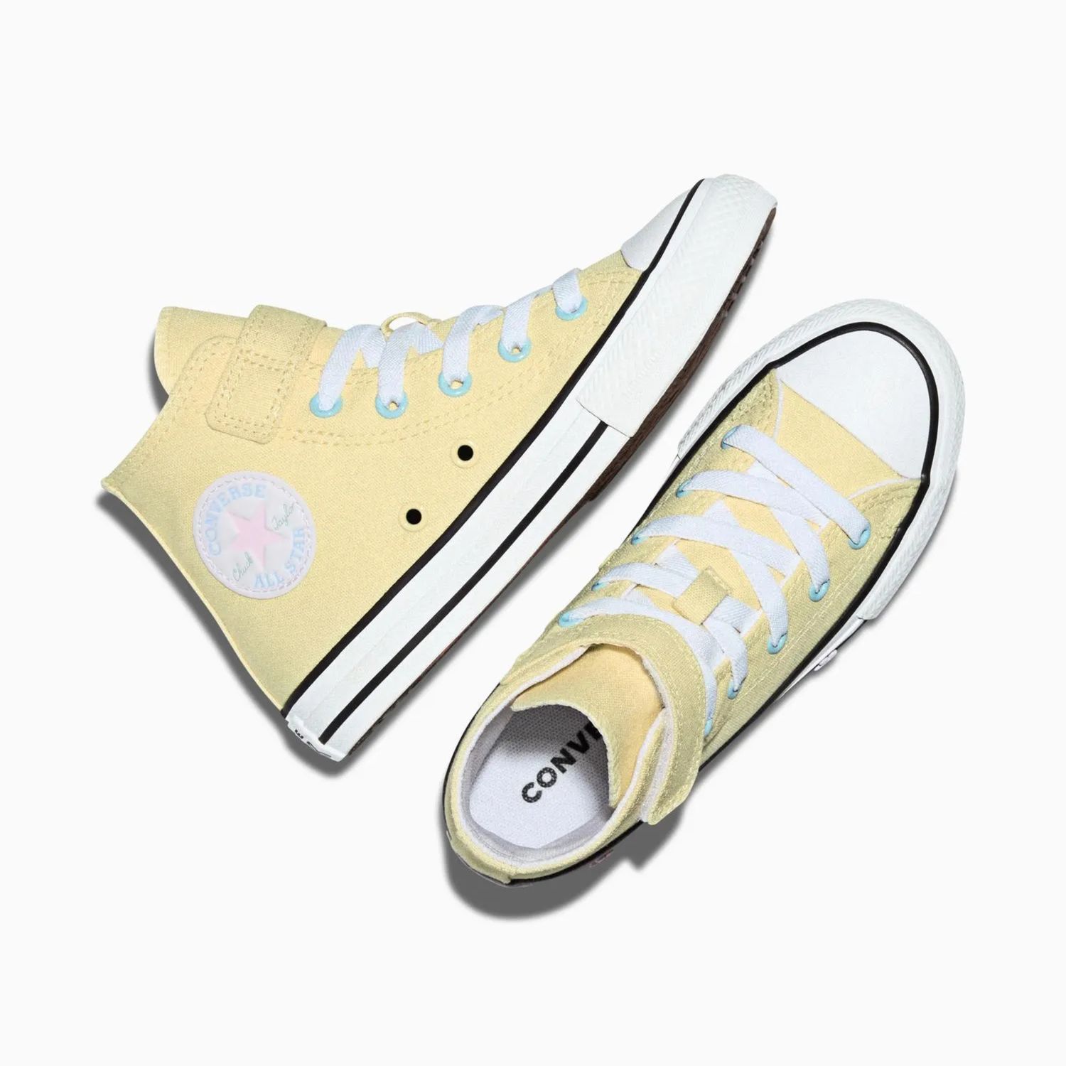 CONVERSE YOUTH KID CT BUBBLE FLOWERS HI - GOLDEN VIEW/WHITE/BLACK