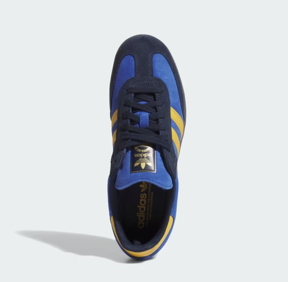 ADIDAS UNISEX SAMBA ADV - COL NAVY / YELLOW / ROYAL BLUE