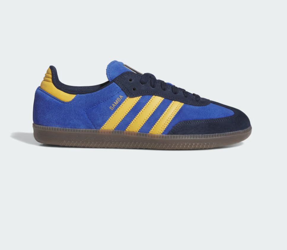 ADIDAS UNISEX SAMBA ADV - COL NAVY / YELLOW / ROYAL BLUE