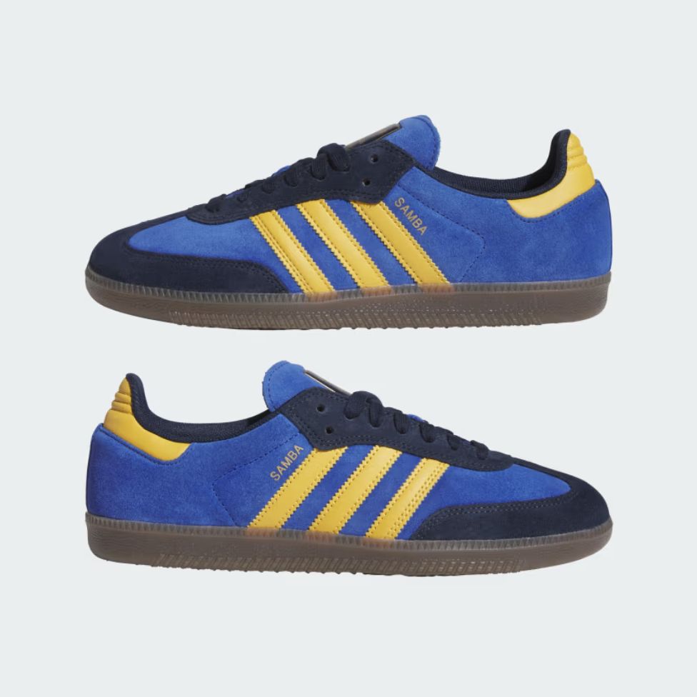 ADIDAS UNISEX SAMBA ADV - COL NAVY / YELLOW / ROYAL BLUE