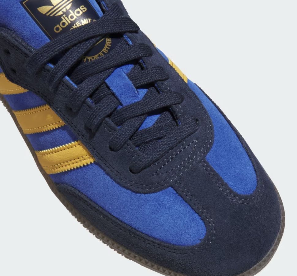 ADIDAS UNISEX SAMBA ADV - COL NAVY / YELLOW / ROYAL BLUE