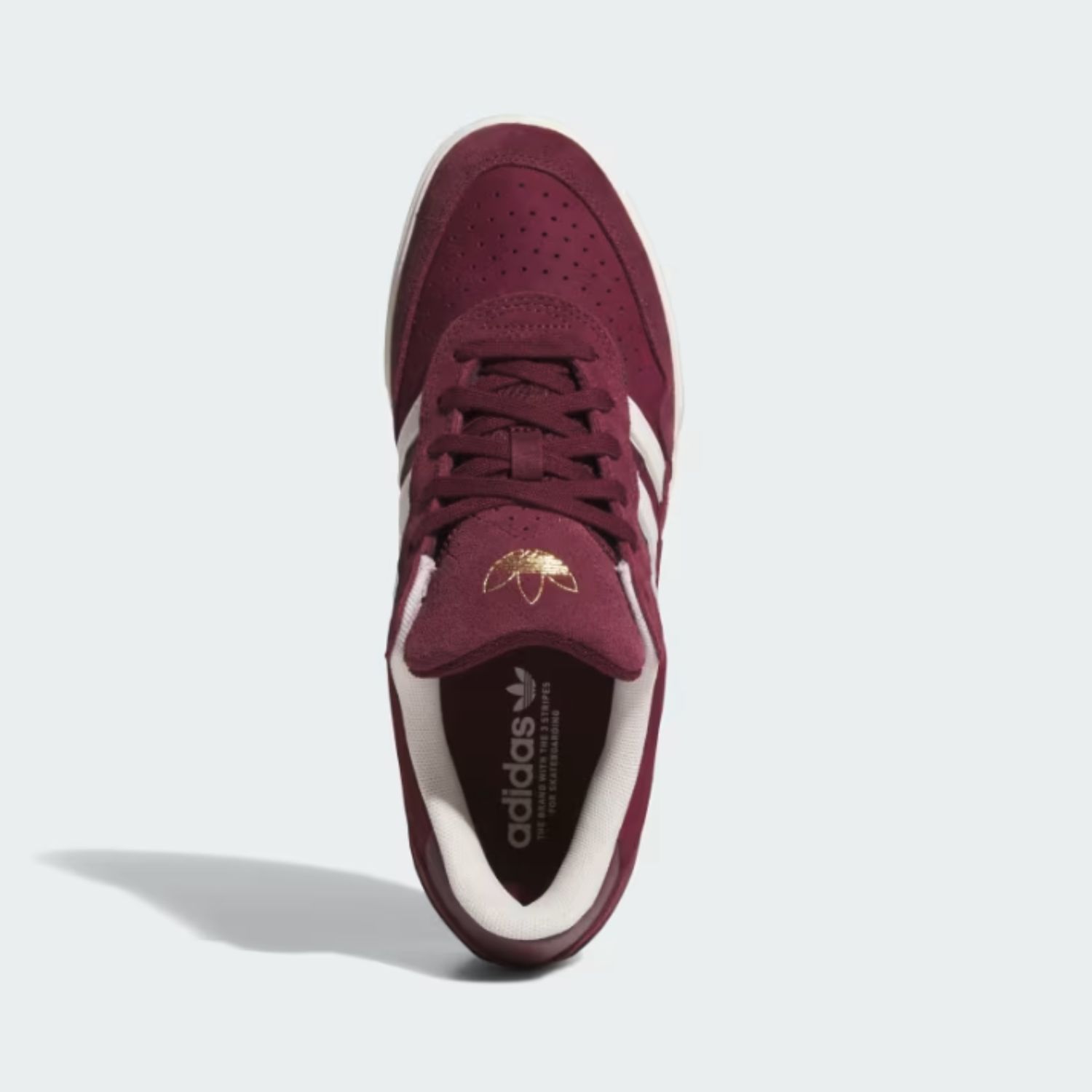 ADIDAS UNISEX TYSHAWN II - MAROON / CHALK WHITE / GOLD METALIC