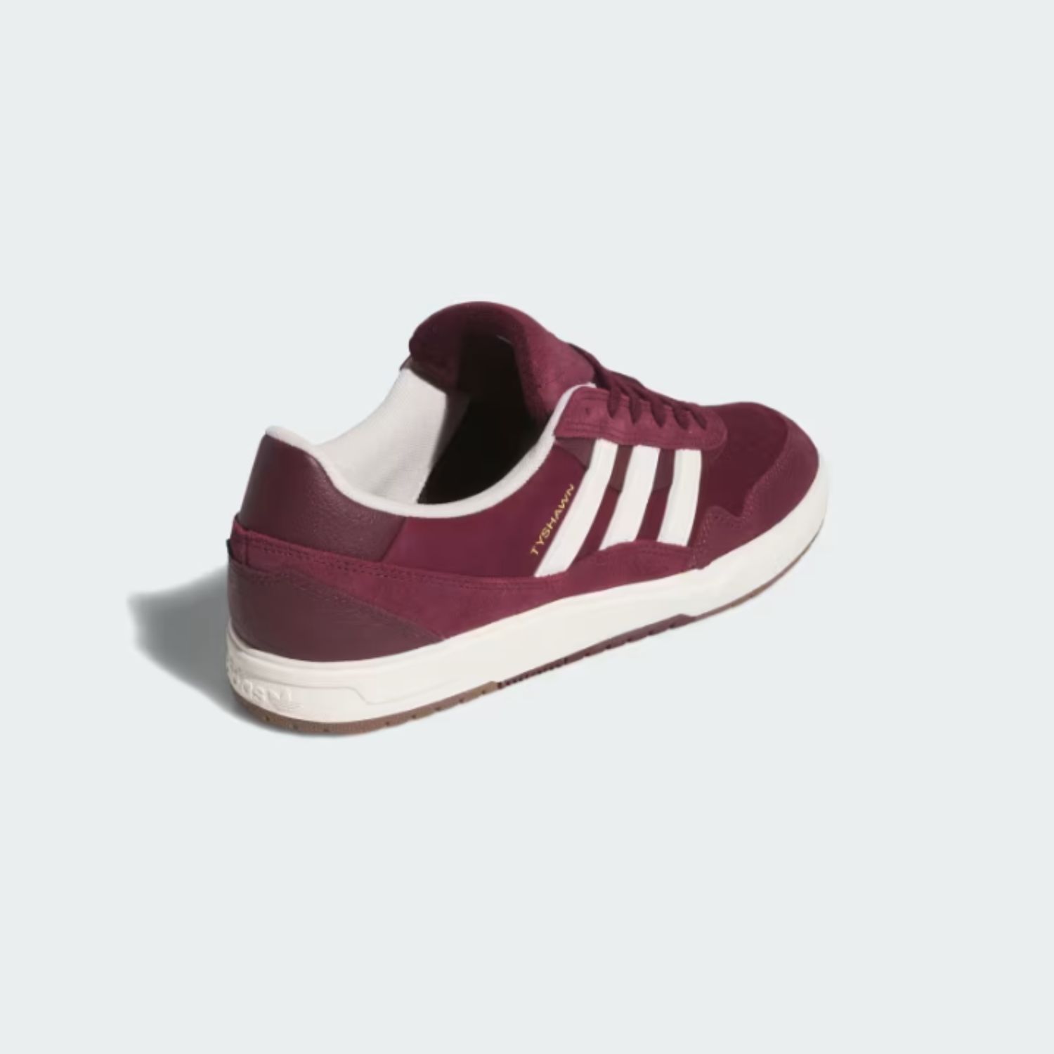 ADIDAS UNISEX TYSHAWN II - MAROON / CHALK WHITE / GOLD METALIC