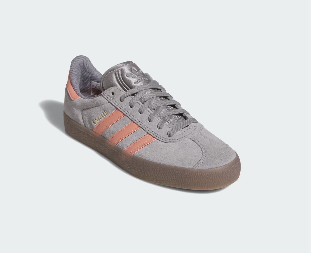 ADIDAS UNISEX GAZELLE ADV - GREY THREE / WONDER CLAY / GUM5