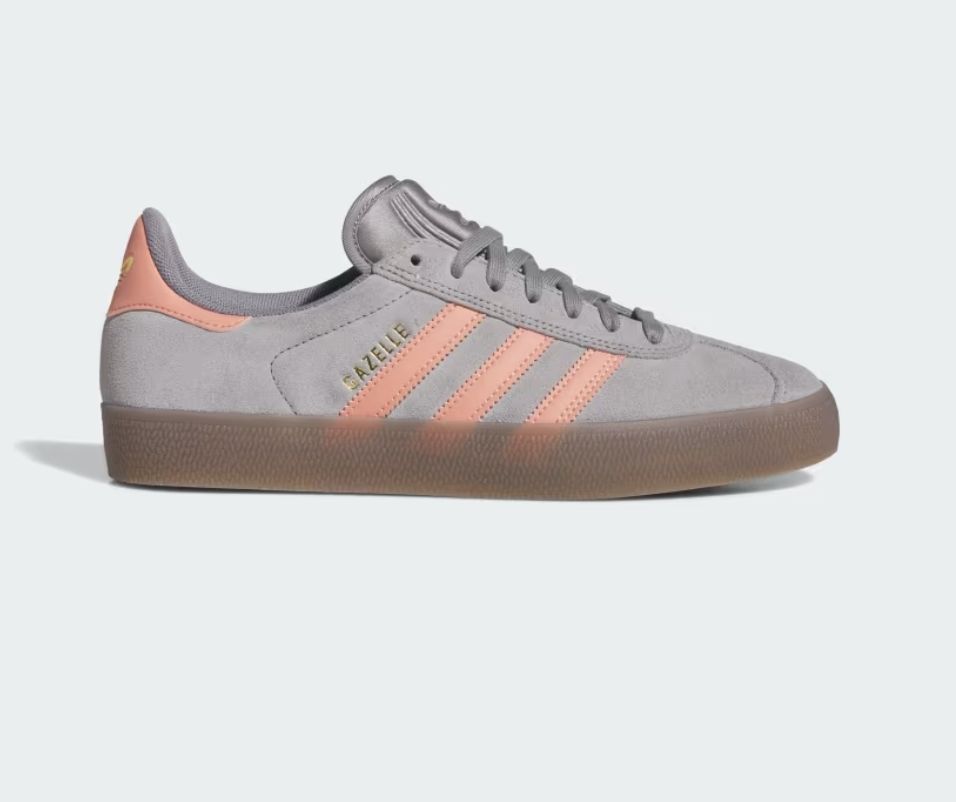 ADIDAS UNISEX GAZELLE ADV - GREY THREE / WONDER CLAY / GUM5