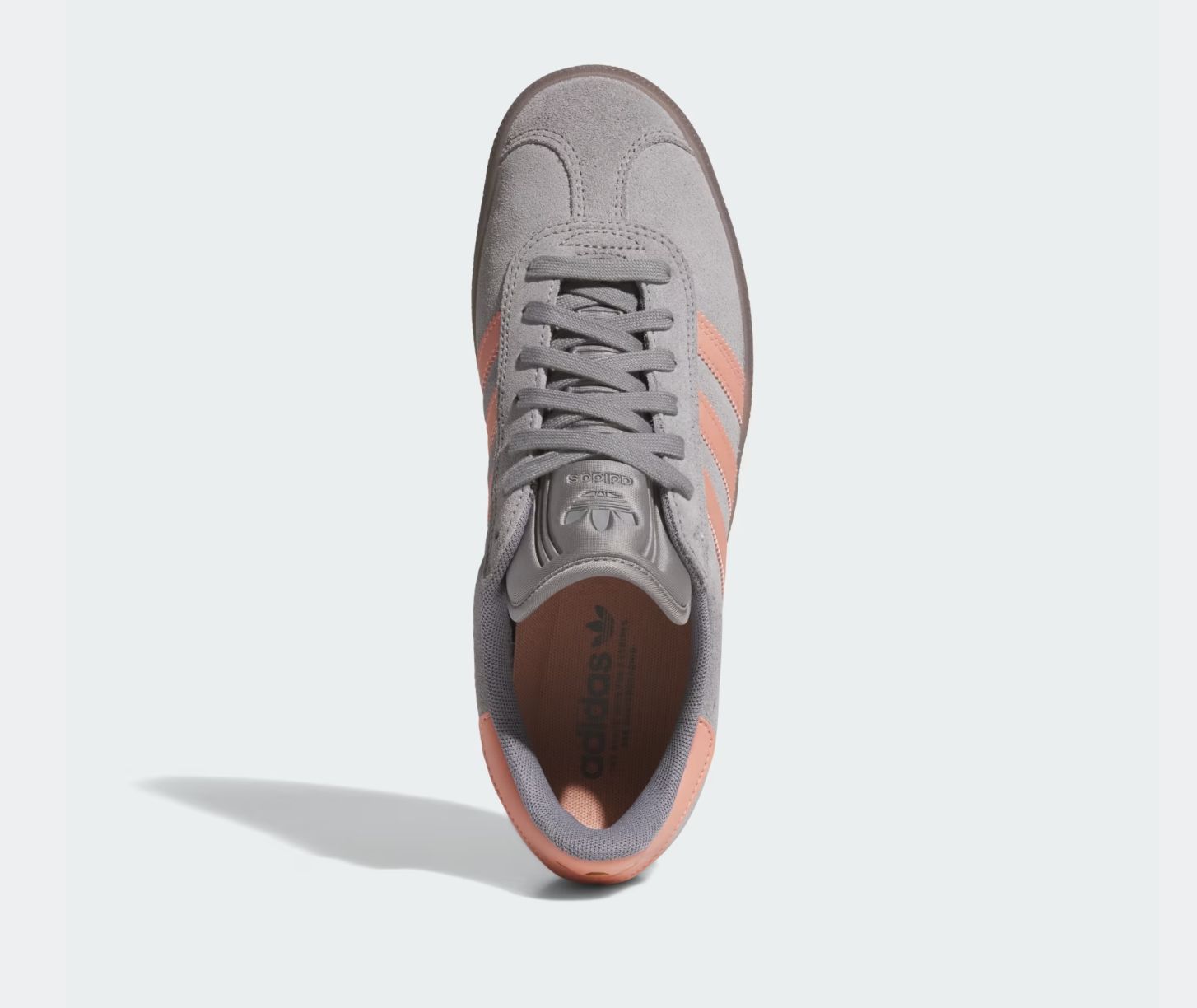 ADIDAS UNISEX GAZELLE ADV - GREY THREE / WONDER CLAY / GUM5
