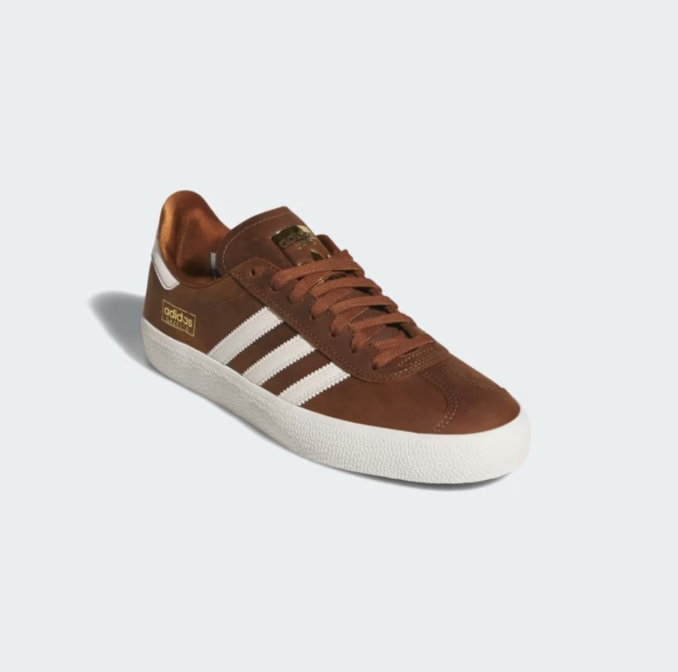 ADIDAS UNISEX GAZELLE ADV - DUSKY BRONZE / CHALK WHITE / OFF WHITE