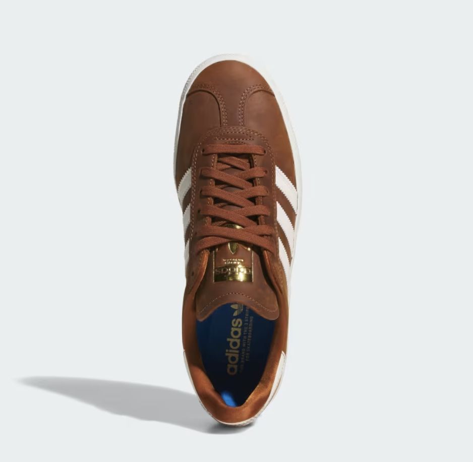 ADIDAS UNISEX GAZELLE ADV - DUSKY BRONZE / CHALK WHITE / OFF WHITE