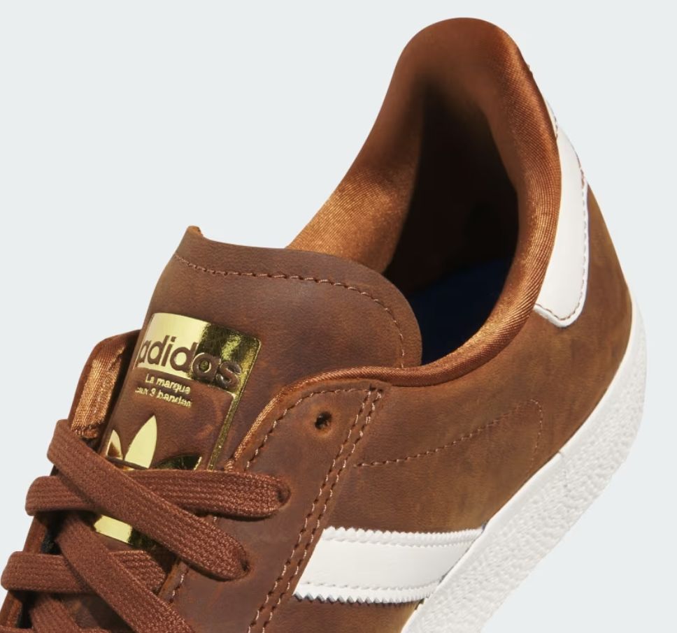 ADIDAS UNISEX GAZELLE ADV - DUSKY BRONZE / CHALK WHITE / OFF WHITE