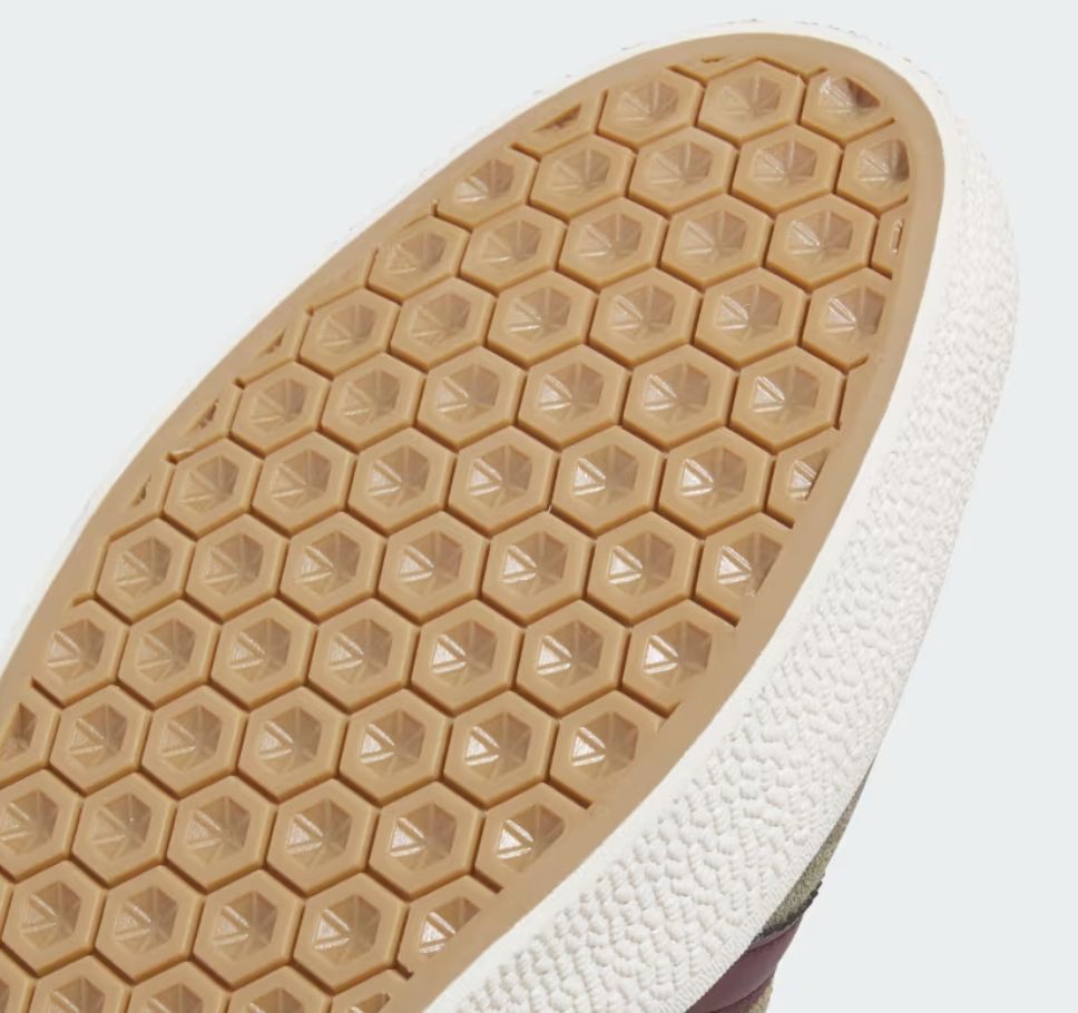 ADIDAS UNISEX GAZELLE ADV - OLIVE STRATA / MAROON / CHALK WHITE