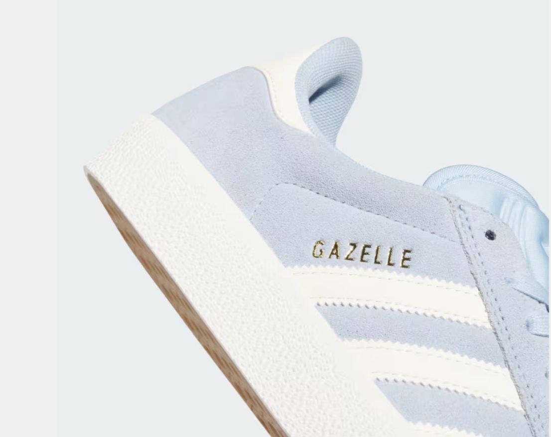 ADIDAS UNISEX GAZELLE ADV - CLEAR SKY / CREAM WHITE / CHALK WHITE