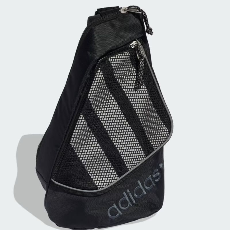 ADIDAS UNISEX SLING BAG - BLACK