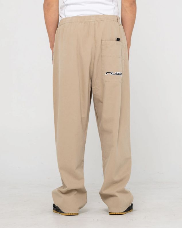 RUSTY MENS FLIP DADDY ELASTIC PANT - ABBEY STONE
