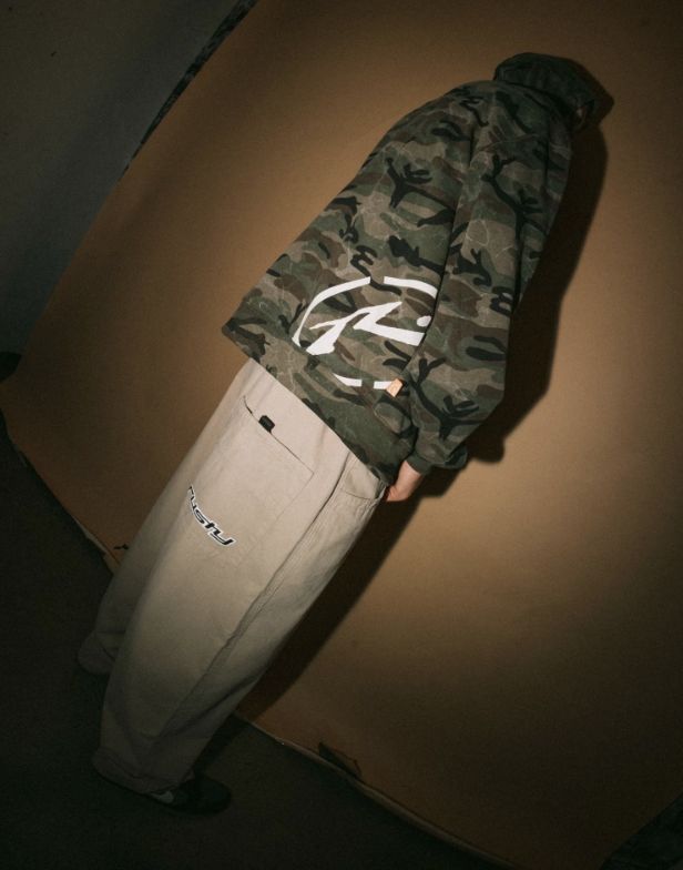 RUSTY MENS FLIP DADDY ELASTIC PANT - ABBEY STONE