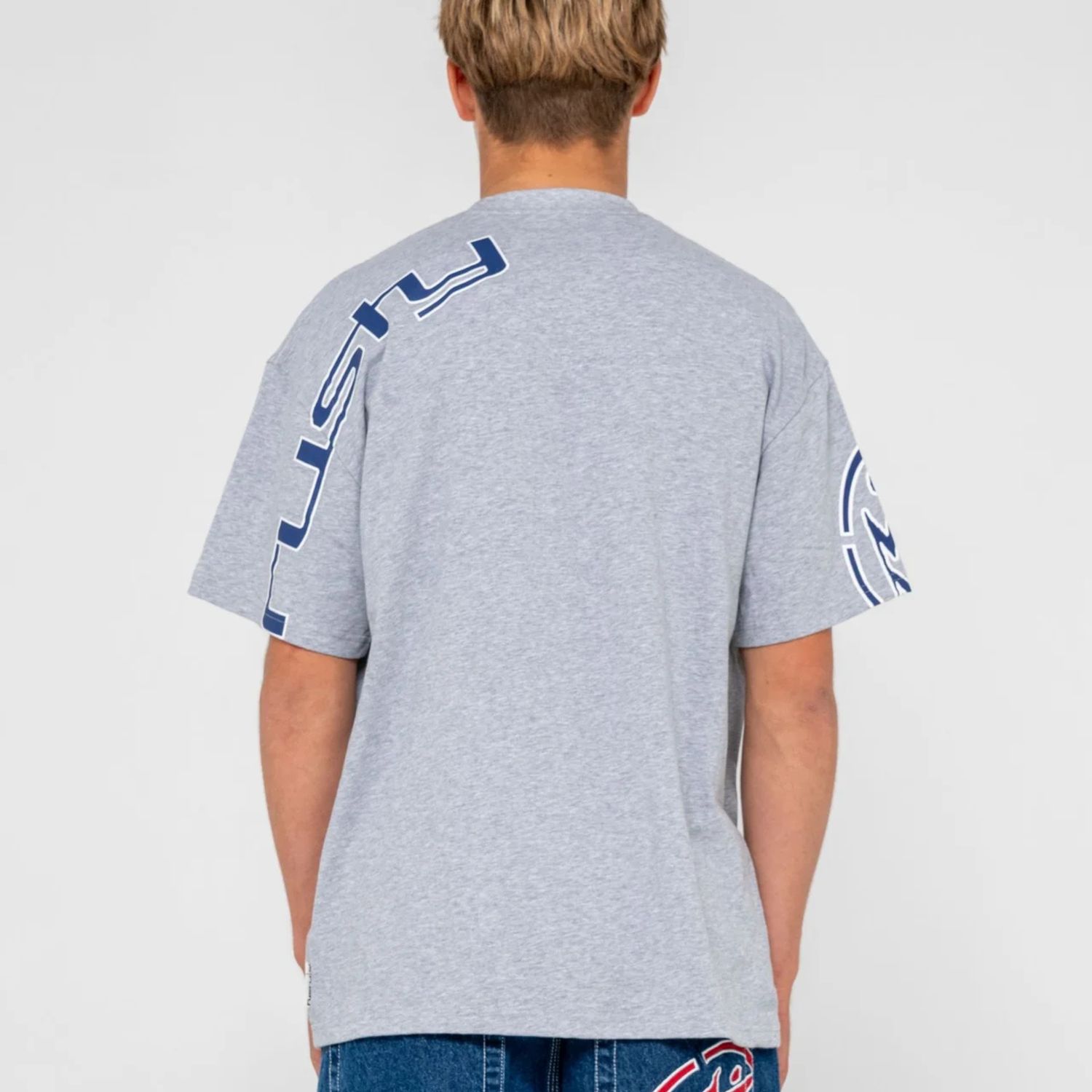 RUSTY MENS GLAZE-R S/S TEE - GERY MARLE