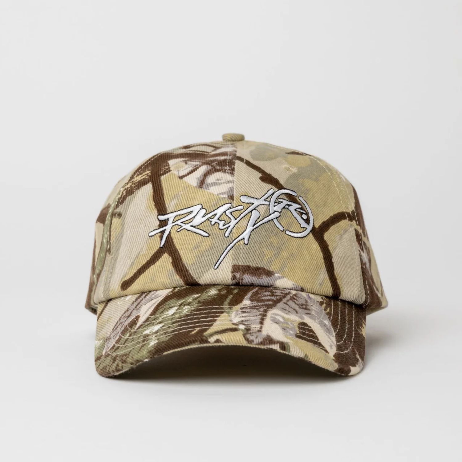 RUSTY MENS RAMBO CAMO DAD CAP - CAMO 1