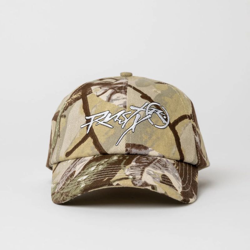 RUSTY MENS RAMBO CAMO DAD CAP - CAMO 1