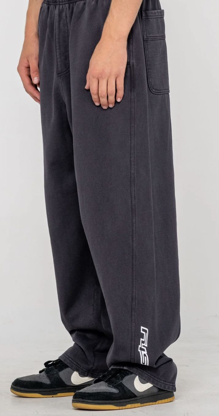 RUSTY MENS BIG DAWG TRACK PANT - BLACK