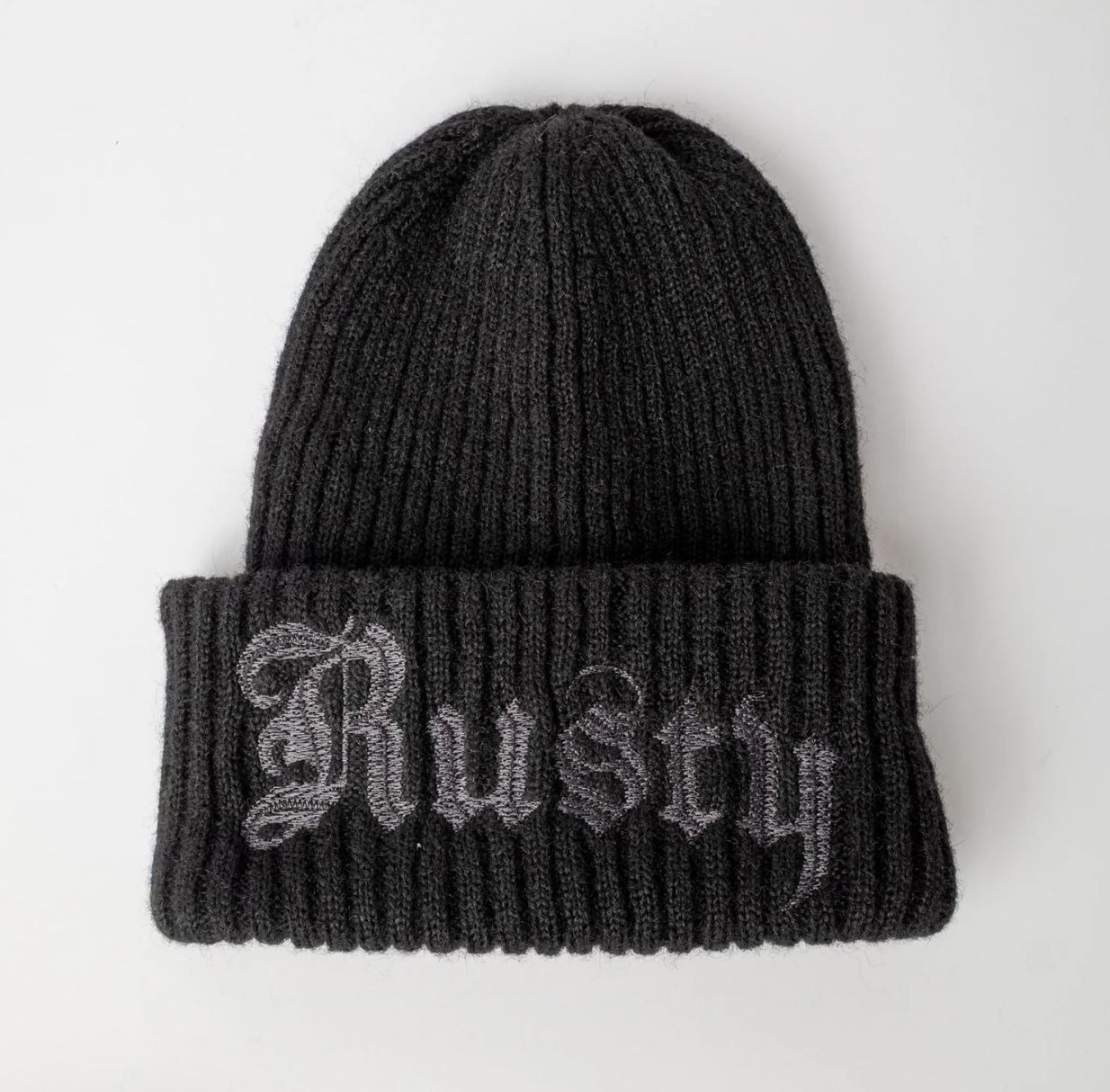 RUSTY WOMENS ROXANNE BEANIE - BLACK