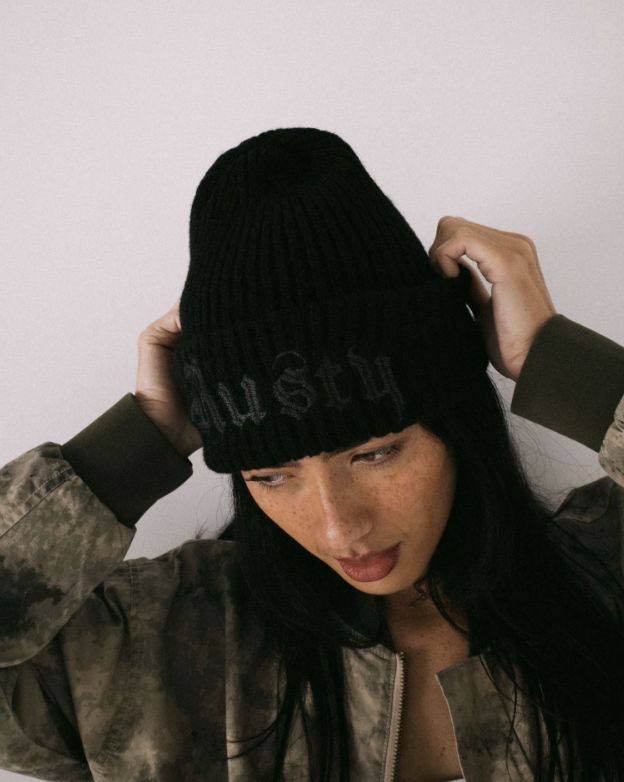 RUSTY WOMENS ROXANNE BEANIE - BLACK