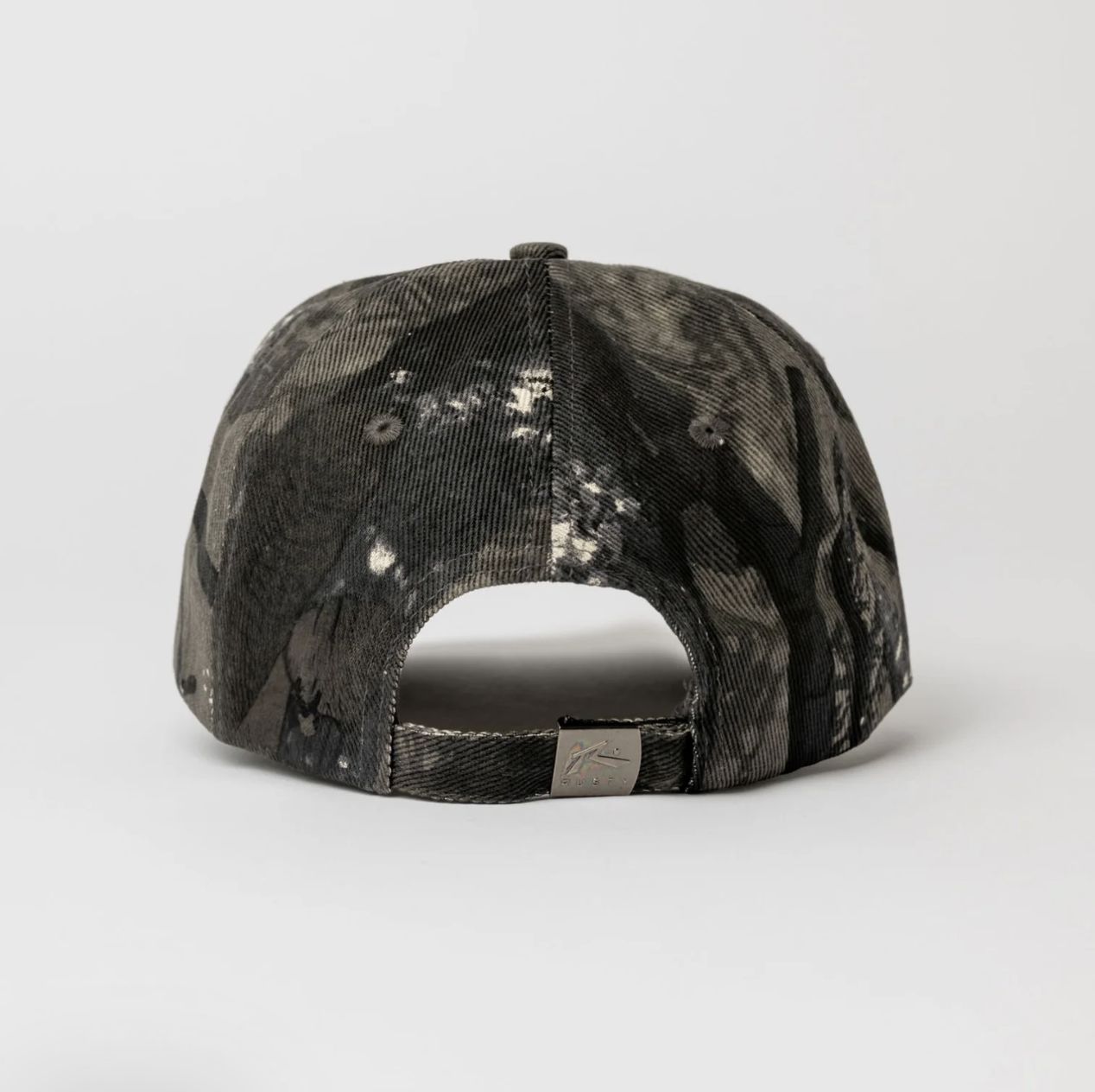 RUSTY WOMENS RAMBO CAMO DAD CAP - GREY CAMO