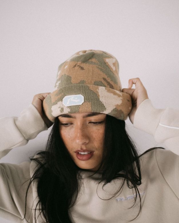 RUSTY WOMENS CAMOOZY BEANIE - CAMO
