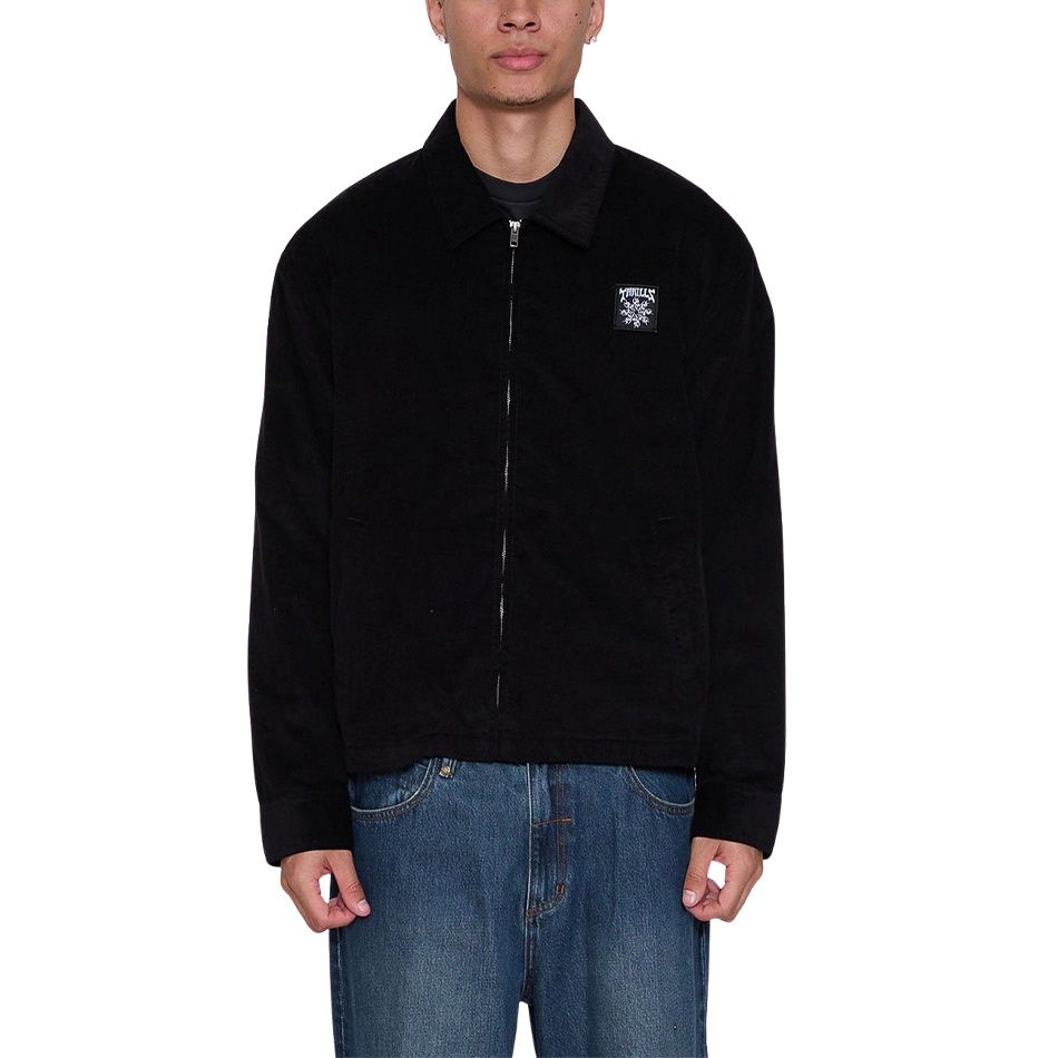 THRILLS MENS STAGGER JACKET - BLACK