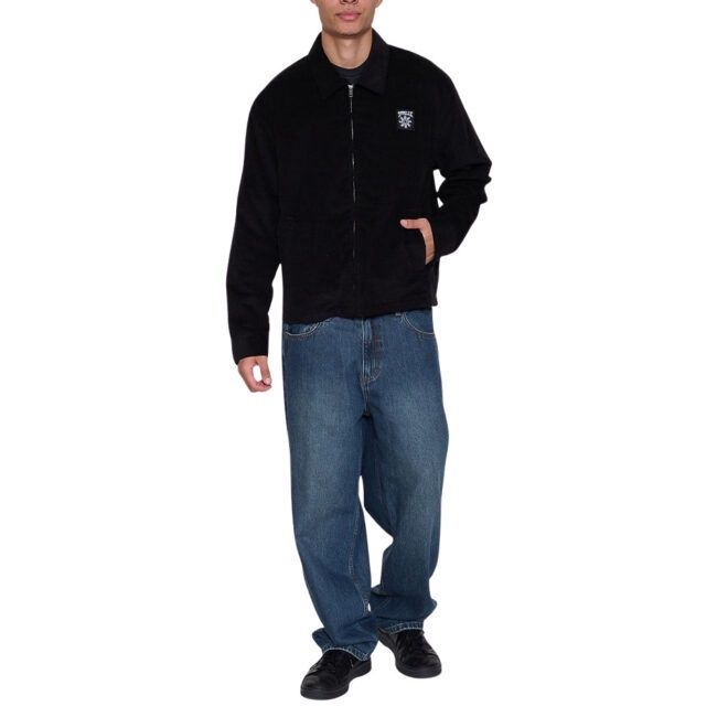 THRILLS MENS STAGGER JACKET - BLACK
