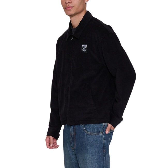THRILLS MENS STAGGER JACKET - BLACK