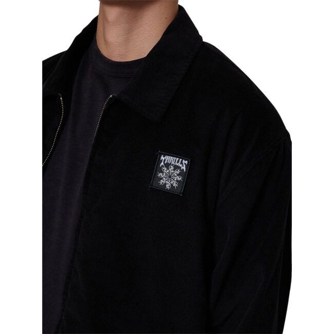 THRILLS MENS STAGGER JACKET - BLACK