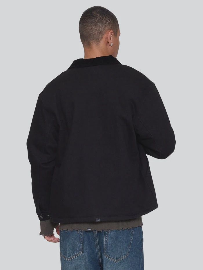 THRILLS MENS THRILLS UNION JACKET - PIRATE BLACK