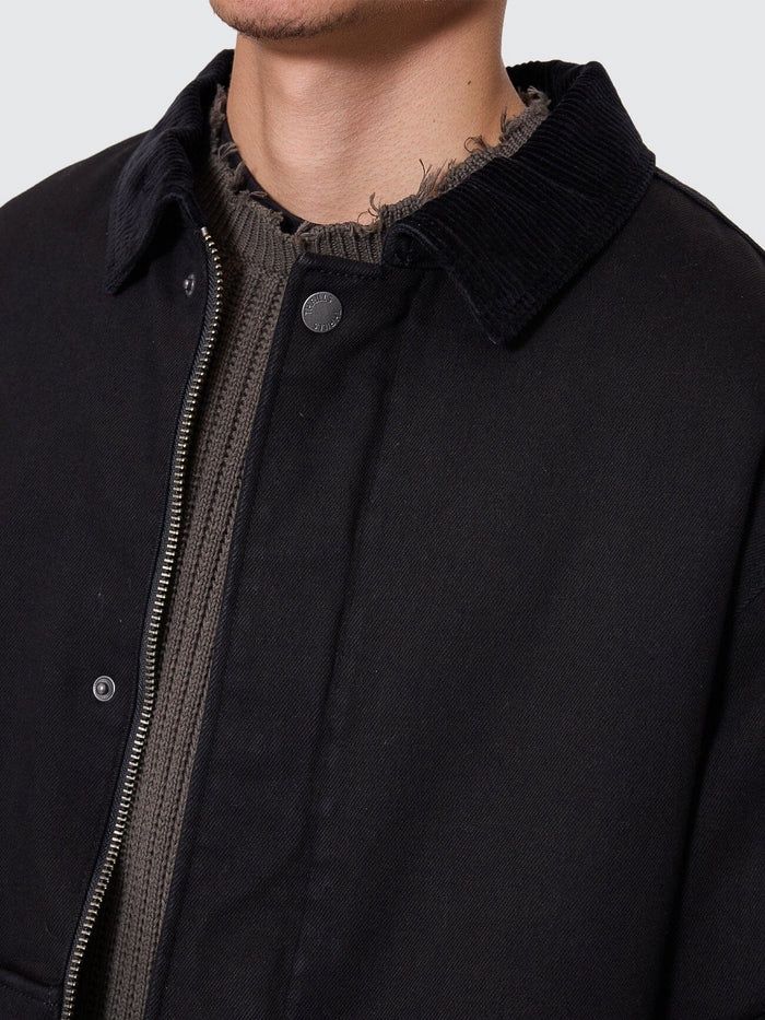 THRILLS MENS THRILLS UNION JACKET - PIRATE BLACK