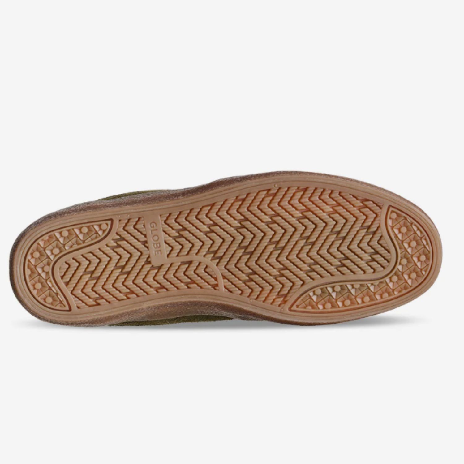 GLOBE MENS MAHALO SHOE - MILITARY OLIVE / CREPE