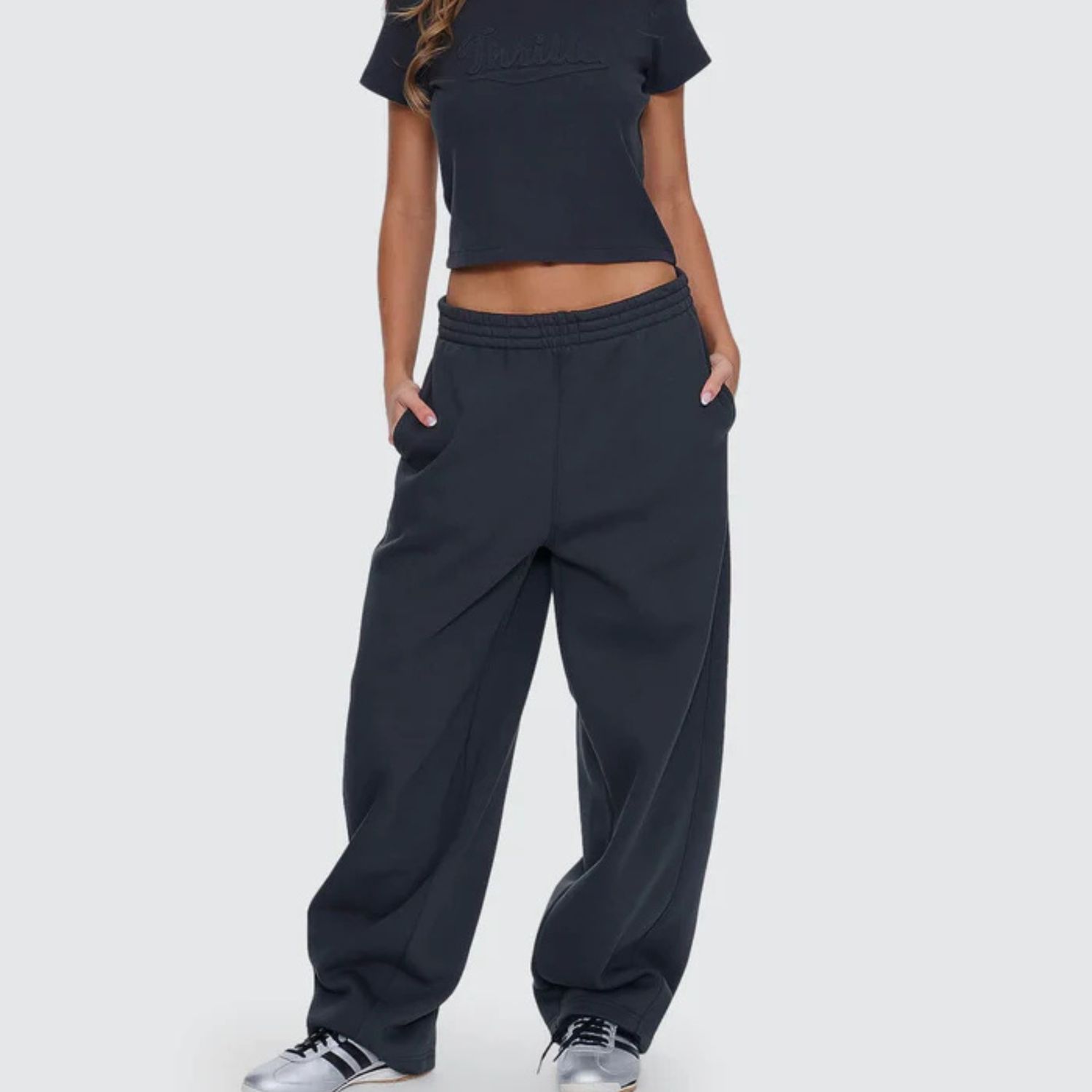 THRILLS WOMENS PLAYMAKER TRACK PANT - CARBON