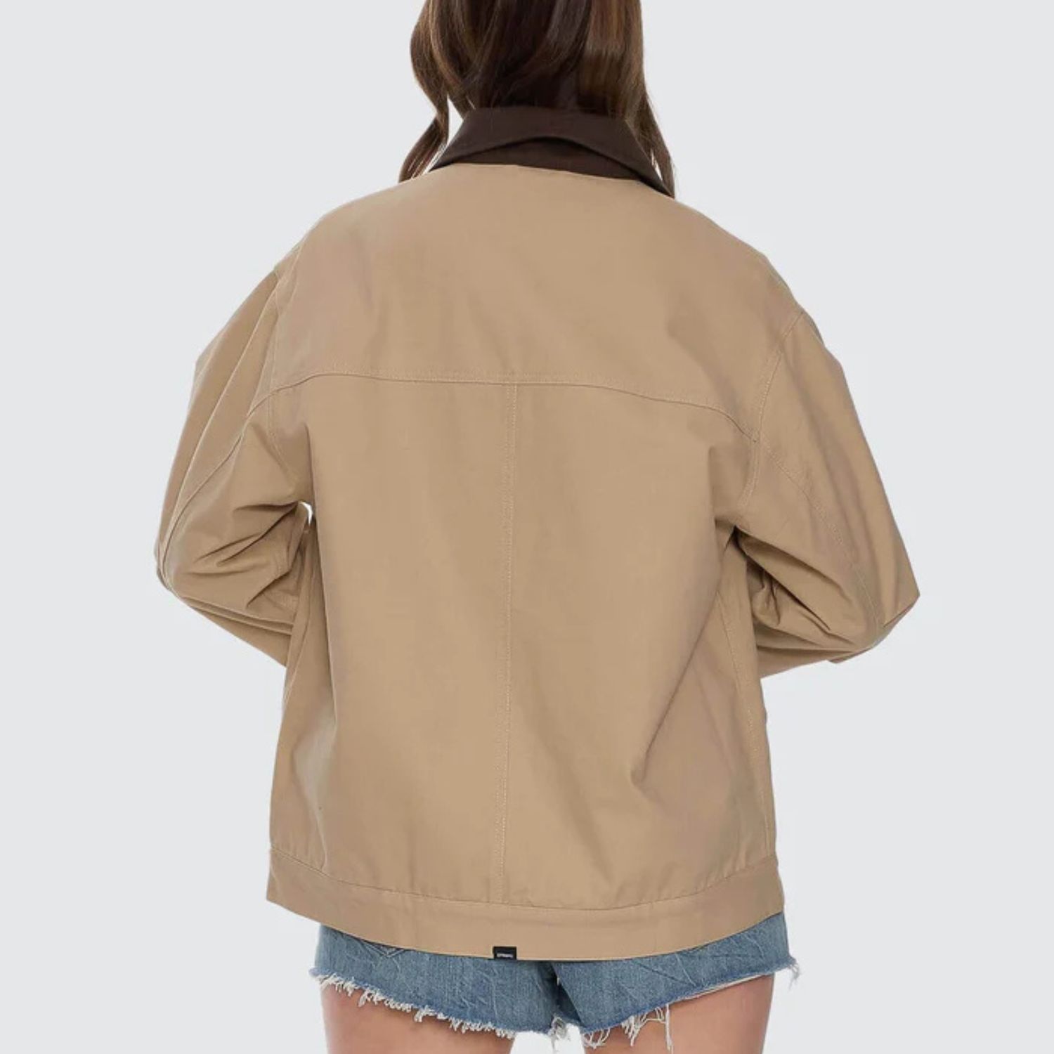 THRILLS WOMENS ROBBIE CHORE JACKET - CAMEL