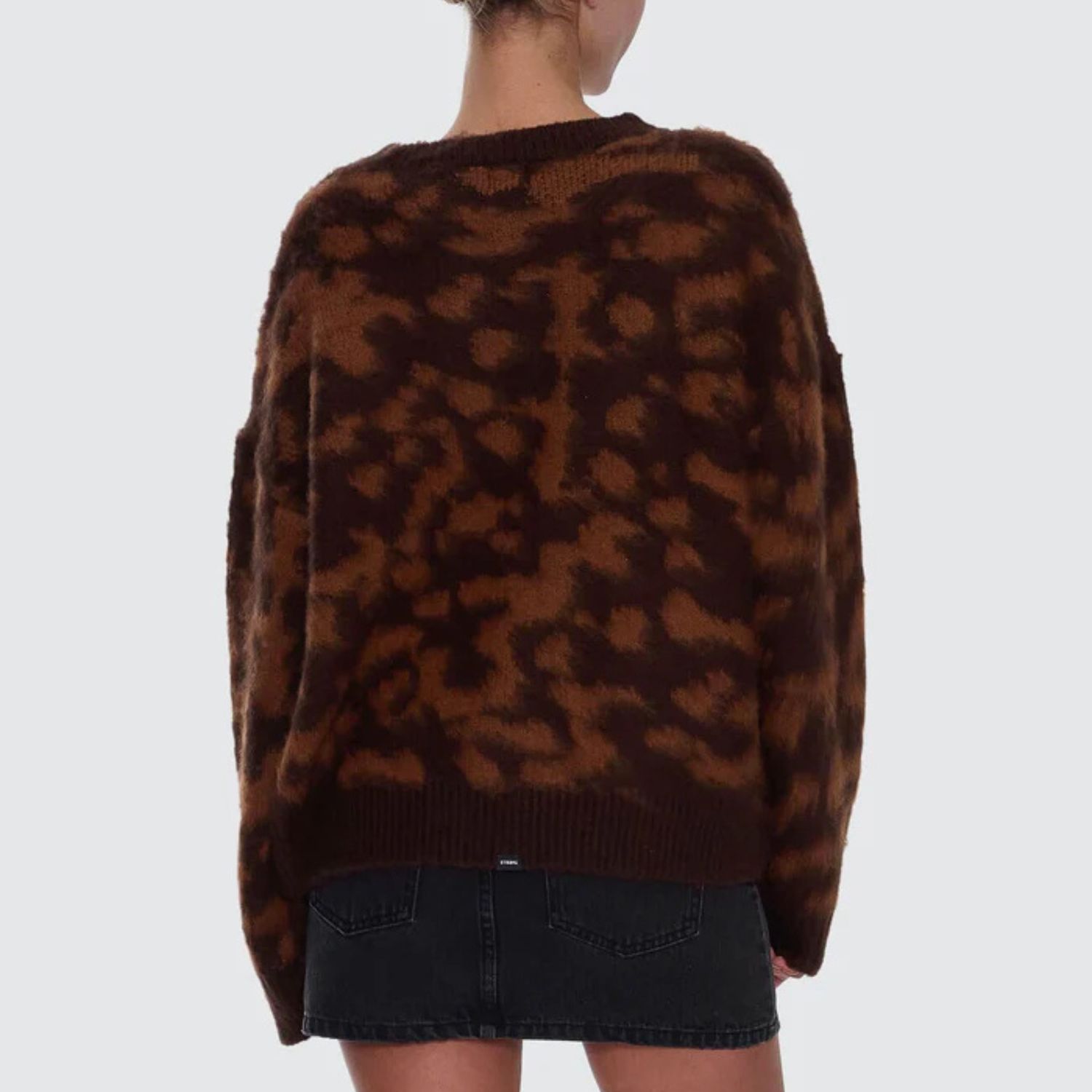 THRILLS WOMENS SMOKEFORM KNIT SWEATER - BURNISHED GOLD