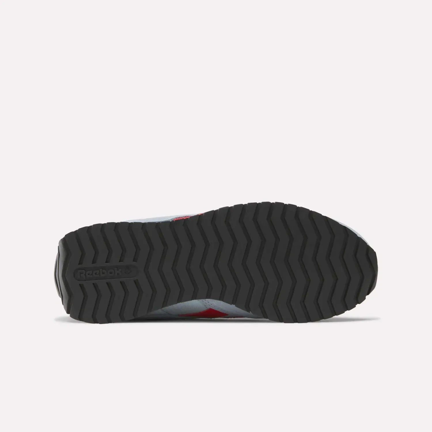REEBOK WOMENS CLASSIC AZ SHOES- ICE BLUE/SPORT RED/WASHED BLACK