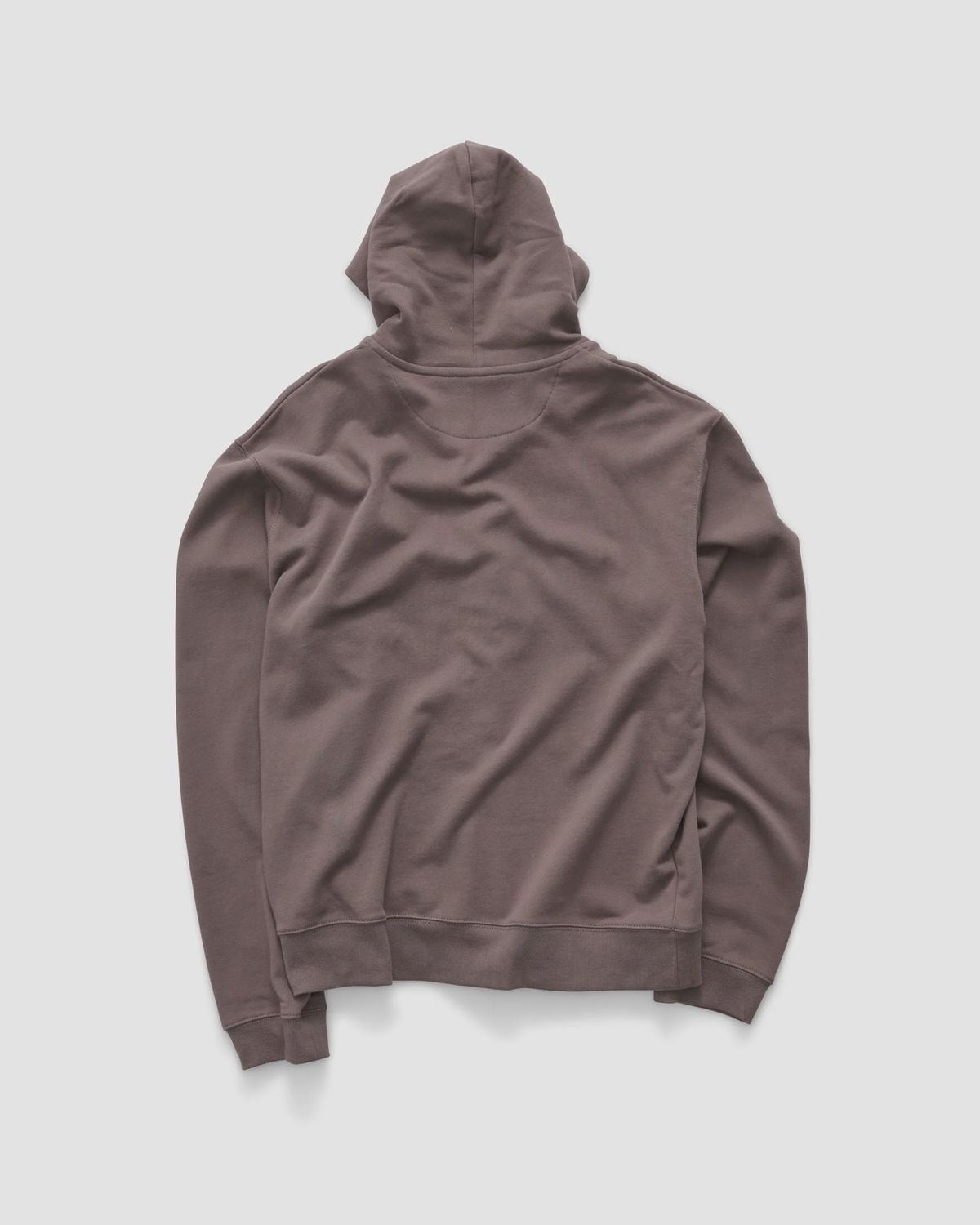 S-DOUBLE MENS MARTY TERRY ZIP HOOD - ASH