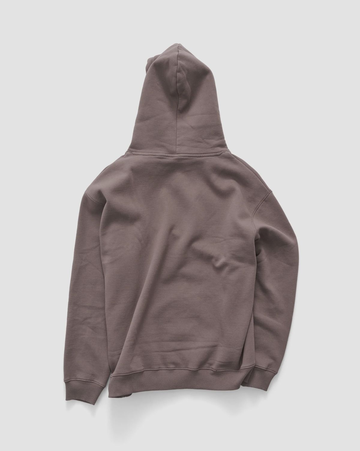 S-DOUBLE MENS MID BLOCK FLEECE HOOD - ASH