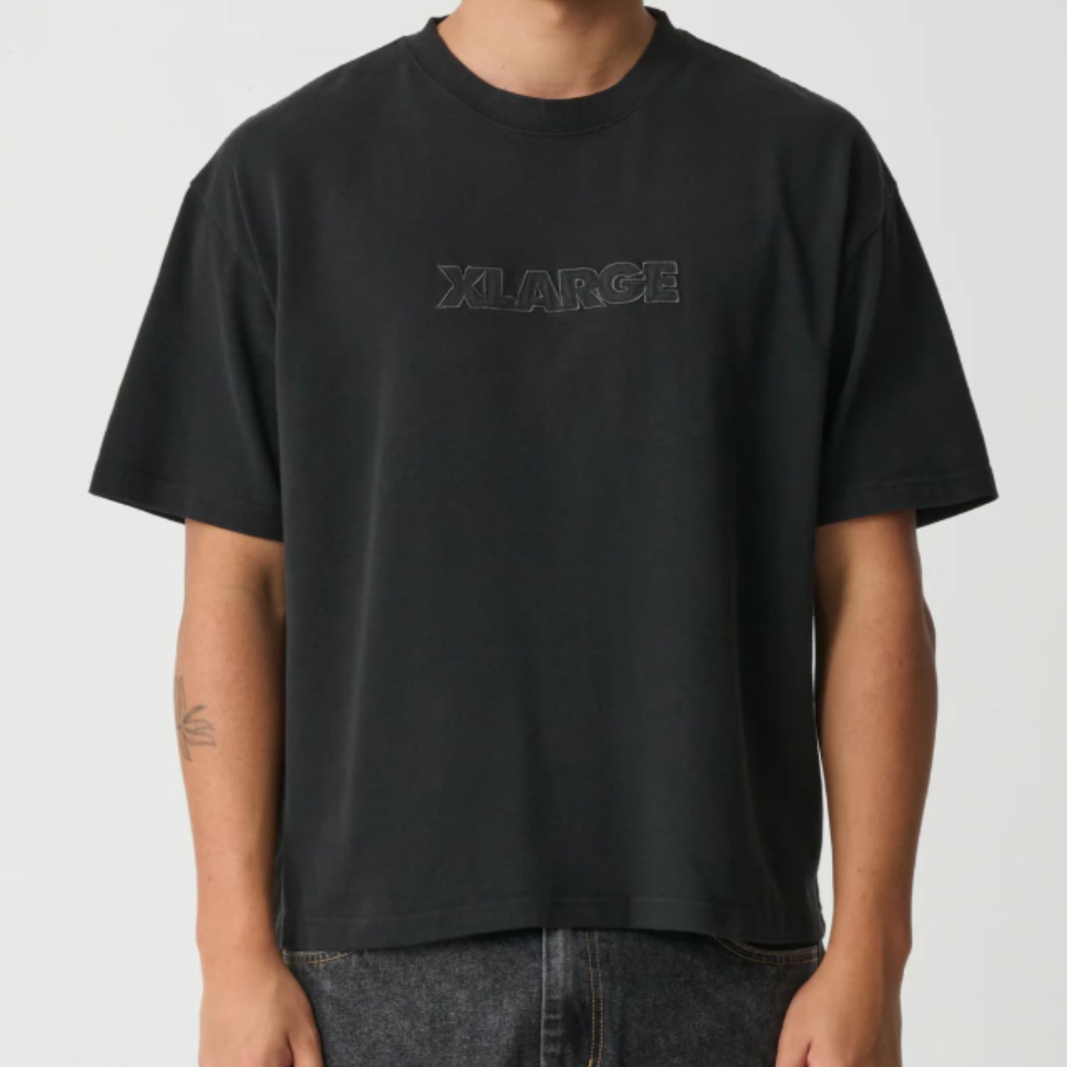 X LARGE MENS OG GORILLA FIT SS TEE - PIGMENT BLACK