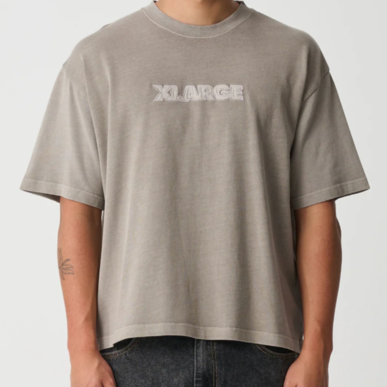 X LARGE MENS OG GORILLA FIT SS TEE - PIGMENT DOVE