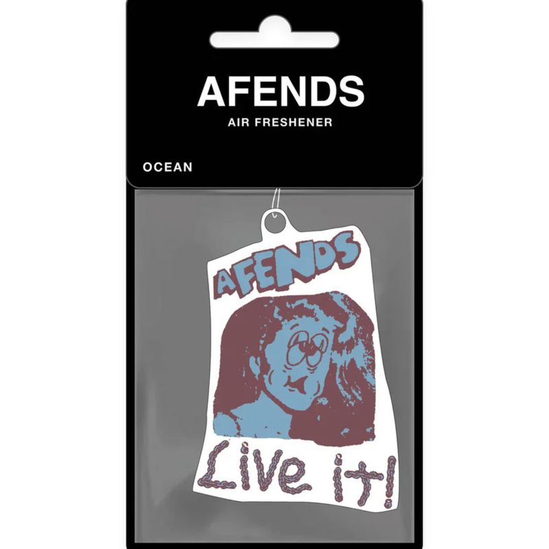 AFENDS MENS LIVE IT - AIR FRESHENER - BURGUNDY
