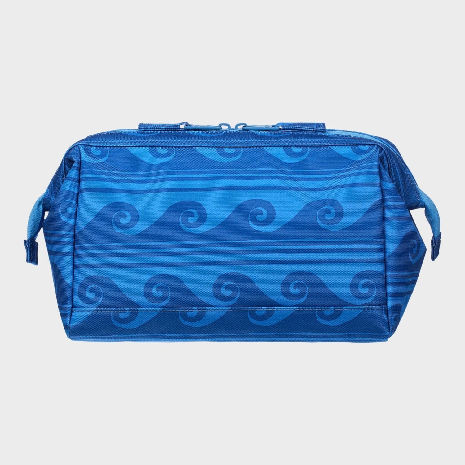 ROXY WOMENS TINY RIP VANITY CASE-SILVER LAKE BLUE MAKE A SPL AX