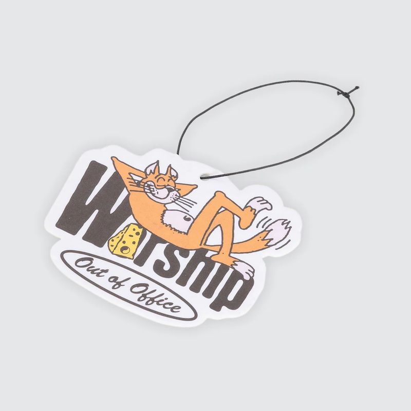 WORSHIP WOMENS ON LEAVE AIR FRESHENER - WHITE