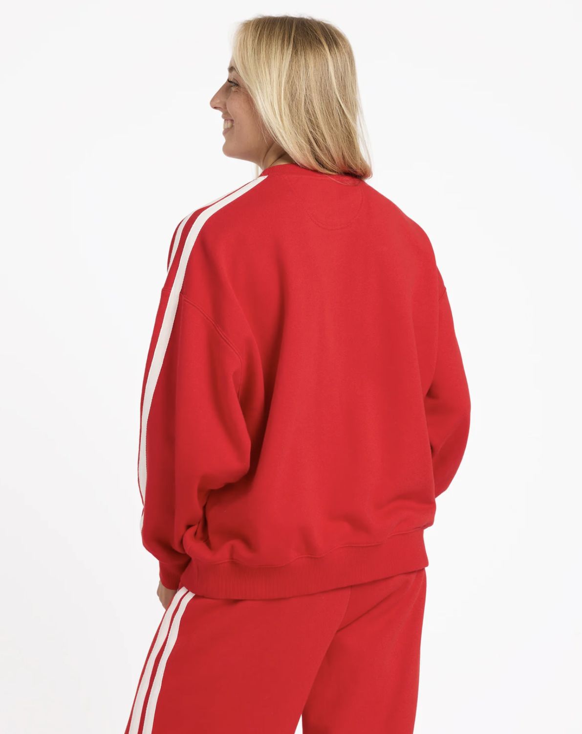 ROXY WOMENS SKETCH CREW - RIO RED