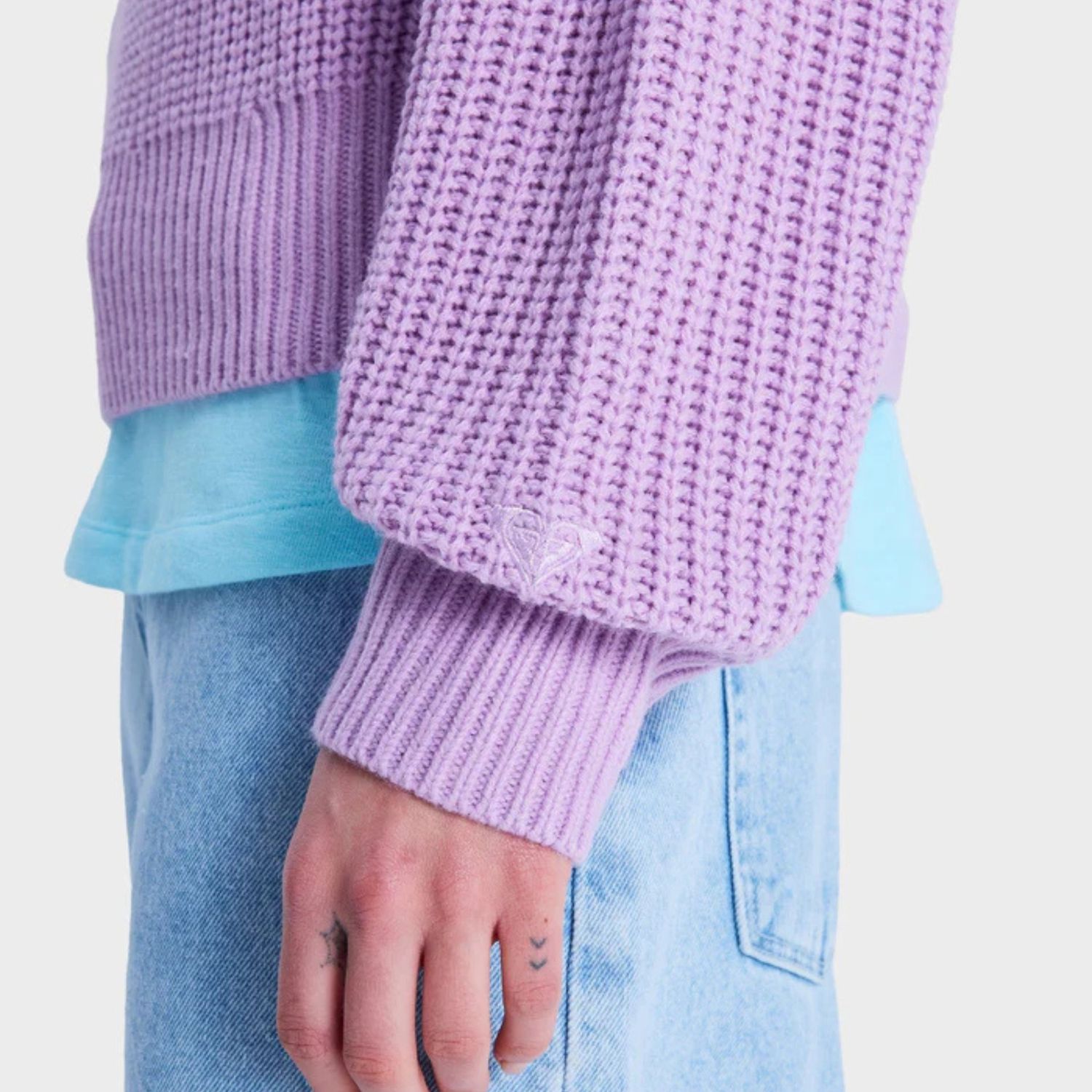 ROXY WOMENS COMING HOME AGAIN KNIT - CROCUS PETAL