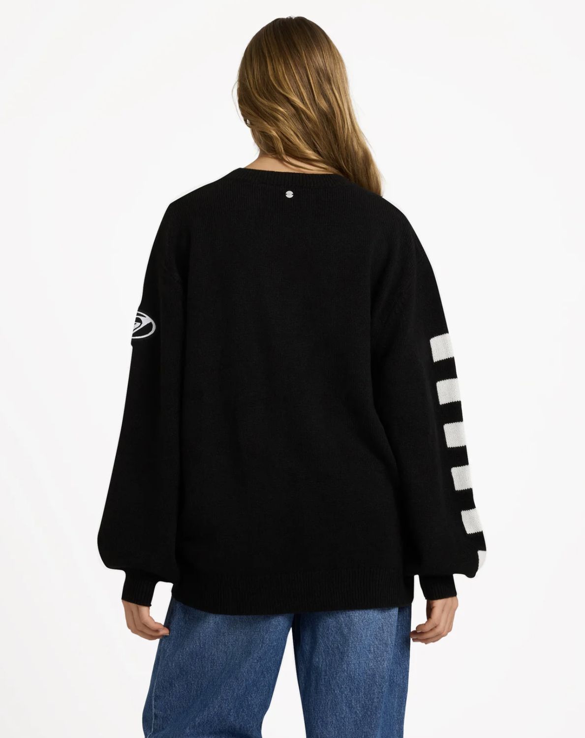 ROXY WOMENS SURF90 SWEATER - BLACK