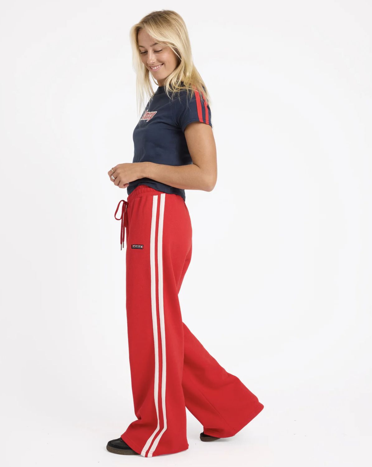 ROXY WOMENS SKETCH TRACKIE PANT - RIO RED